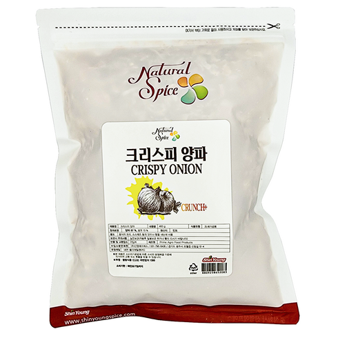 내츄럴스파이스 크리스피양파, 1개, 400g