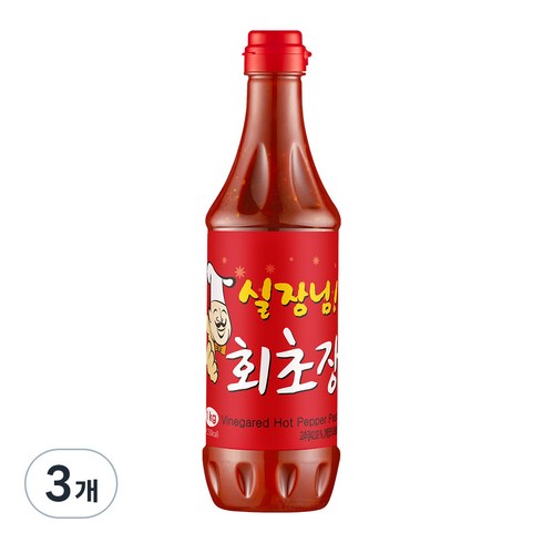 실장님초장 - 움트리 실장님 회초장, 1kg, 3개