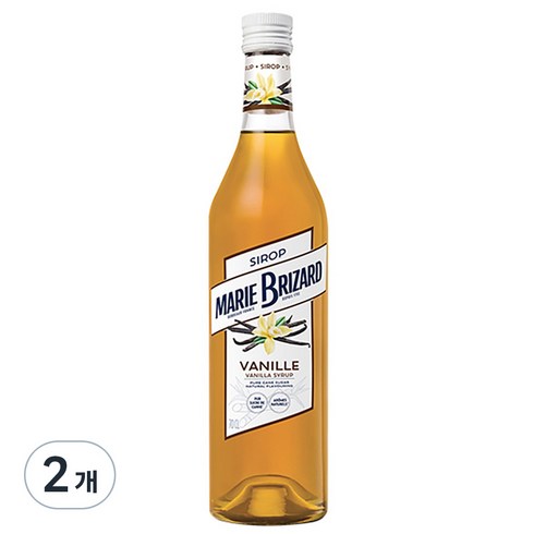 마리브리자드 바닐라 시럽, 700ml, 2개