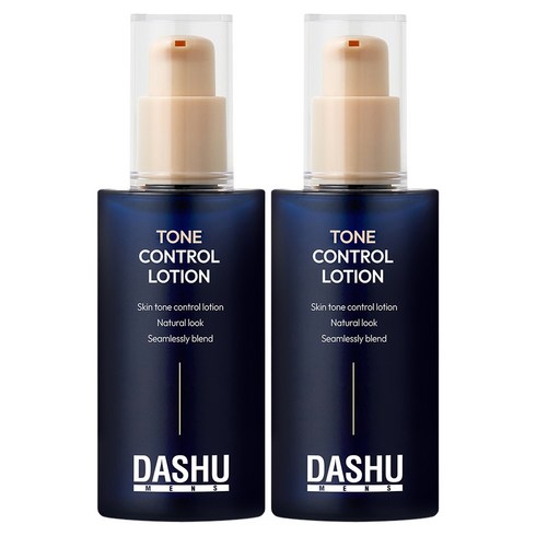 다슈 남성용 톤 컨트롤 로션 65ml, 02 뉴트럴베이지(22~23호), 2개