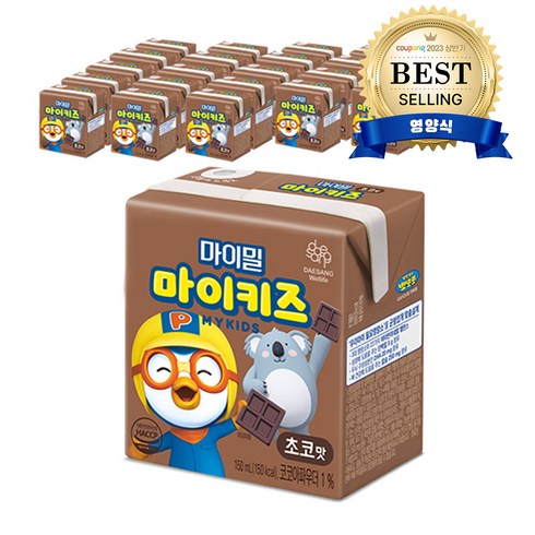 마이밀 마이키즈 초코맛, 150ml, 24개