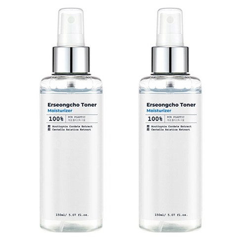 헤이네이처 어성초 스킨 촉촉 모이스처라이저, 150ml, 2개