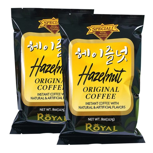 뉴트리365 로얄 헤이즐넛향 고급 원두커피, 227g, 1개입, 2개
