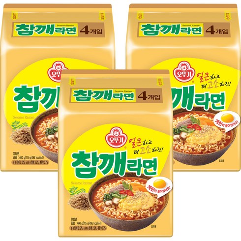 오뚜기 참깨라면 115g, 12개