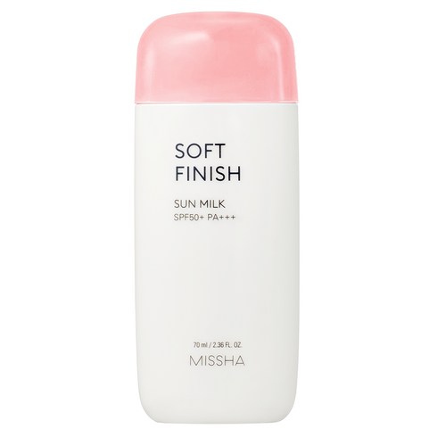 미샤 올 어라운드 세이프 블록 소프트 피니쉬 선밀크 SPF50+/PA+++, 70ml, 1개