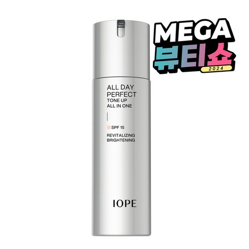 남성톤업크림 - 아이오페 맨 올데이 퍼펙트 톤업 올인원, 120g, 1개, 120ml