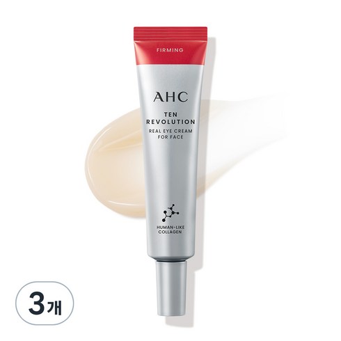 AHC 텐 레볼루션 리얼 아이크림 포 페이스, 35ml, 3개