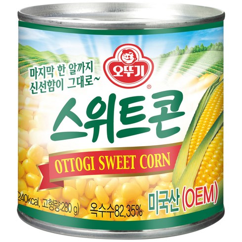 오뚜기옥수수콘 - 오뚜기 스위트콘, 340g, 1개