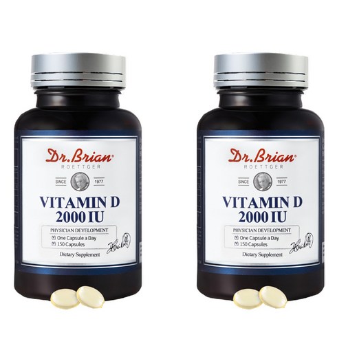 닥터브라이언 비타민D3 2000IU, 2개, 150캡슐