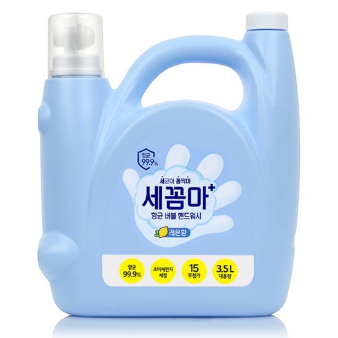 온더바디 세꼼마 항균 버블 핸드워시 레몬향 대용량, 3.5L, 1개