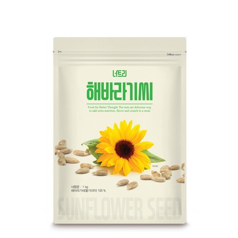 너트리 해바라기씨, 1kg, 1개