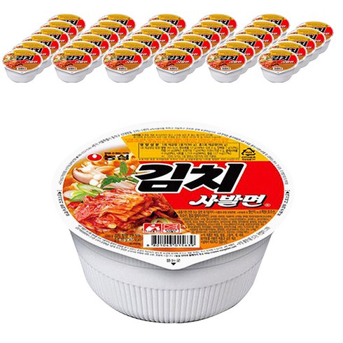 김치사발면 - 김치사발면 86g, 36개