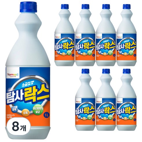 탐사 락스, 1L, 8개