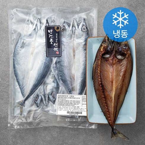 부산 반건조 고등어 500g x 7팩  총 14마리 3.5kg - 반건조 고등어 3미 (냉동), 600g, 1개