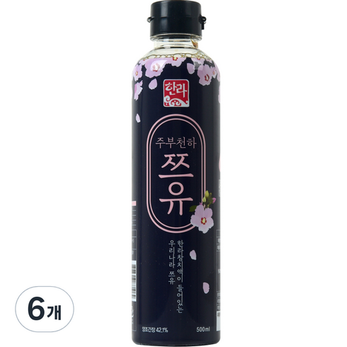 한라쯔유 - 한라식품 주부천하 쯔유, 500ml, 6개