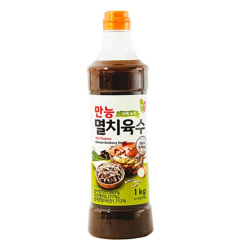 첫맛 만능 멸치육수, 1kg, 1개