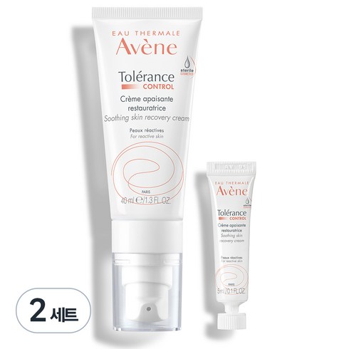 아벤느 똘레랑스 보습 크림 40ml + 5ml, 2세트