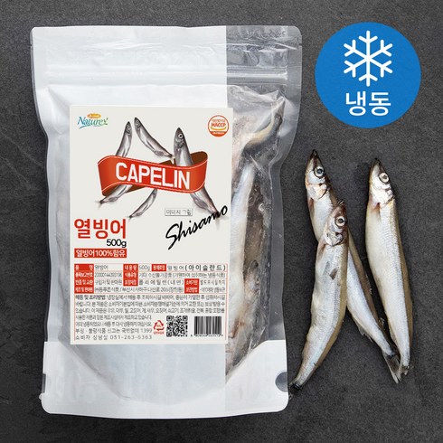 앤쿡 열빙어 (냉동), 500g, 1개