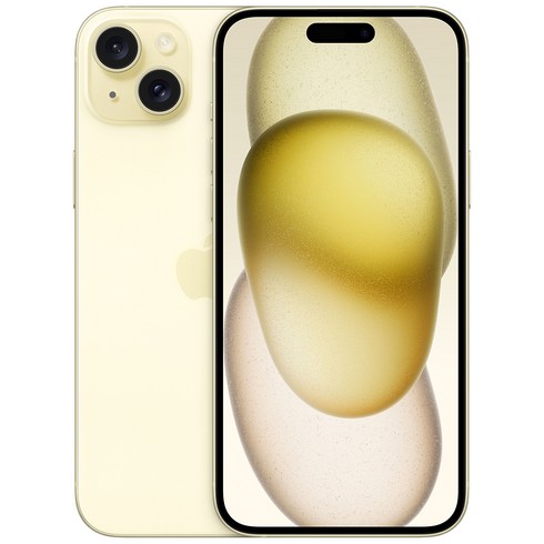 2023년 가성비 최고 애플 아이폰15 플러스 MU103KHA - Apple 정품 아이폰 15 Plus 자급제, 옐로, 128GB