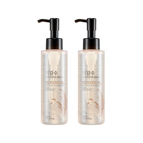 미감수클렌징오일 - 더페이스샵 미감수 브라이트 리치 클렌징 오일, 150ml, 2개