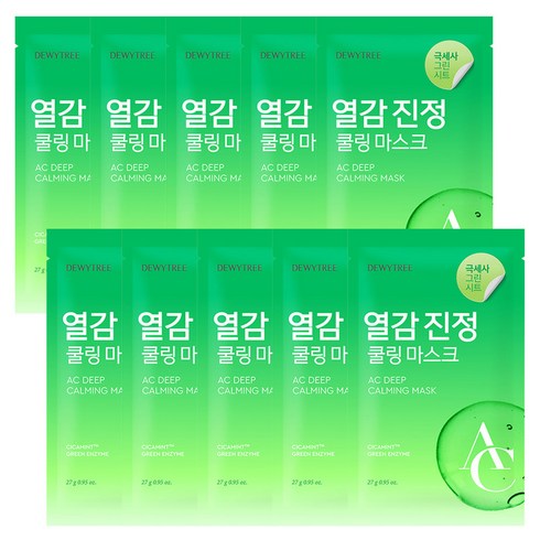 듀이트리 에이씨 딥 진정 마스크, 1개입, 10개