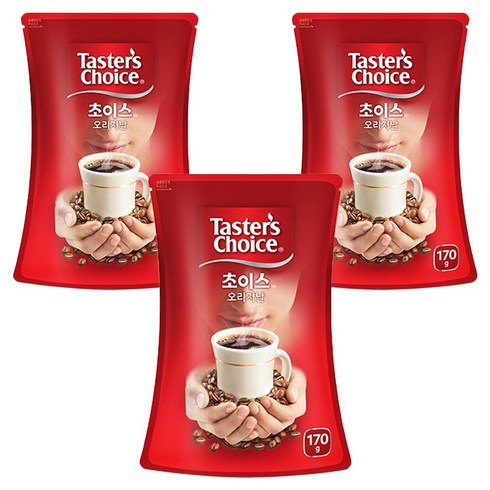 테이스터스초이스 오리지날 커피믹스, 170g, 1개입, 3개