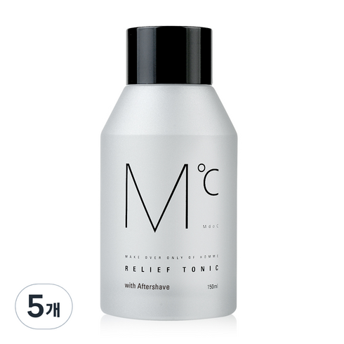 엠도씨 릴리프 토닉 위드 애프터셰이브, 150ml, 5개