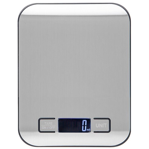 저울 - 홈플래닛 스테인레스 디지털 백라이팅 주방저울 1kg