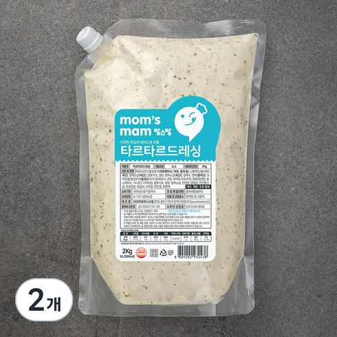 맘스맘 타르타르드레싱, 2kg, 2개