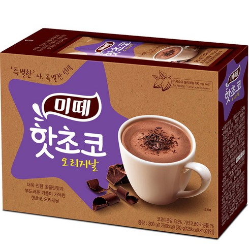 미떼 핫초코 오리지날 10T, 30g, 10개입, 1개