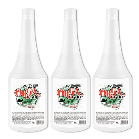 에이스제약 젤 500 캡용기형, 500ml, 3개