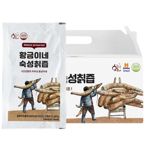 황금이네 100% 숙성칡즙 100ml 30포, 3L, 1개