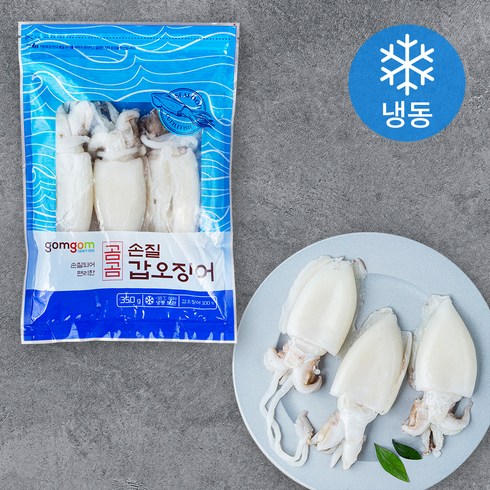 곰곰 손질 갑오징어 (냉동), 350g, 1개