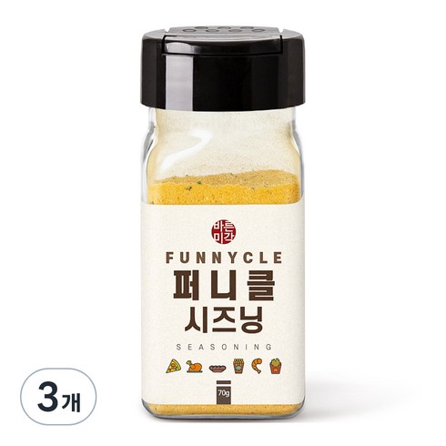 바른미각 퍼니클 시즈닝, 70g, 3개