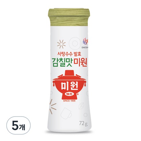 대상 감칠맛 미원, 72g, 5개