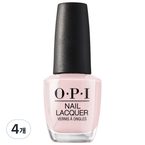 OPI SH01 - 오피아이 네일락커 매니큐어, SH01, 4개, 15ml