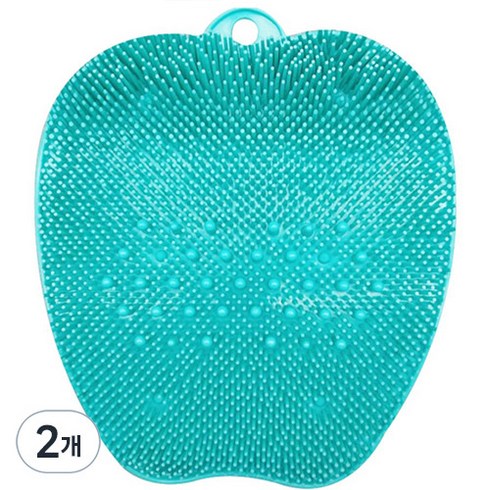 발 세정 브러쉬 민트, 1개입, 2개