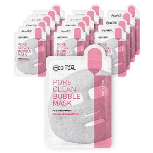 메디힐 포어 클린 버블 마스크팩 20ml, 1개입, 15개