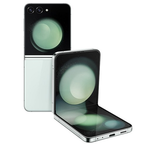 z플립 - 삼성전자 갤럭시 Z 플립5 휴대폰, 민트, 256GB