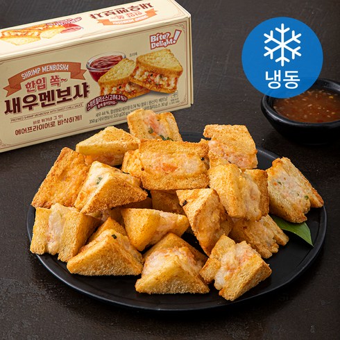 [쿠팡직수입] Bite?Delight! 한입 쏙 새우멘보샤 (냉동), 350g, 1개