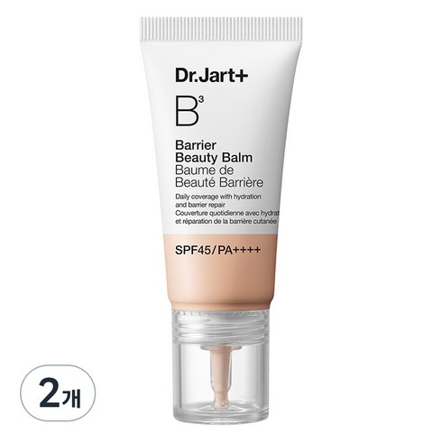 닥터자르트 더메이크업 베리어 뷰티밤 30ml SPF45 PA++++, 01 라이트, 2개