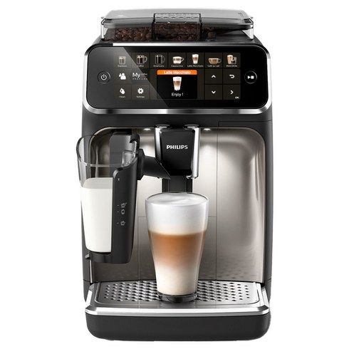 2023년 가성비 최고 드롱기에보라떼 - 필립스 라떼고 5400 시리즈 전자동 에스프레소 커피 머신, EP5447/93