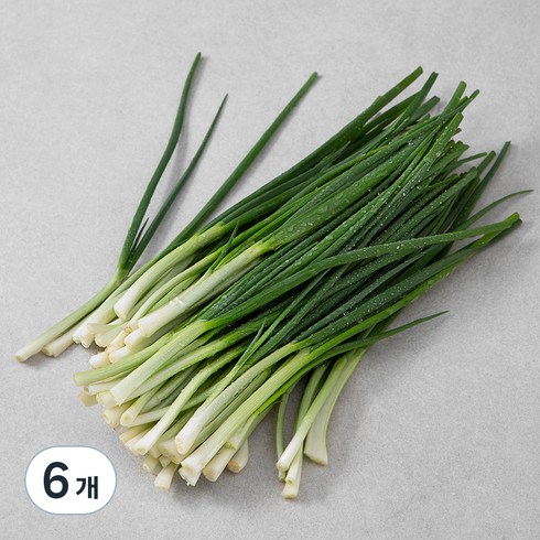 국내산 깐쪽파, 200g, 6개