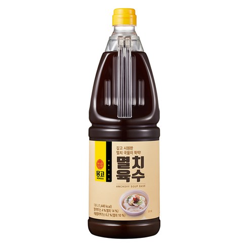 멸치육수 - 몽고식품 멸치육수, 1.8L, 1개