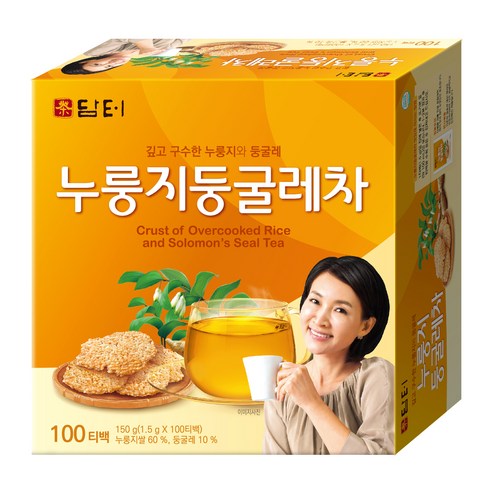 티백 차 - 담터 누룽지 둥굴레차, 1.5g, 100개입, 1개