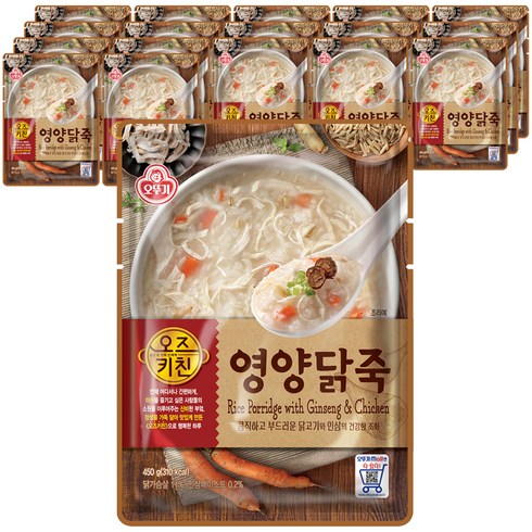 궁키친 돼지국밥 - 오뚜기 오즈 키친 영양 닭죽, 450g, 18개