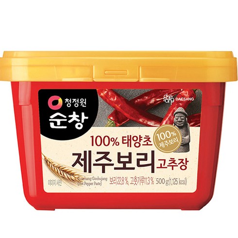 청정원 제주보리 고추장, 500g, 1개