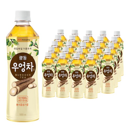 광동 우엉차, 500ml, 24개