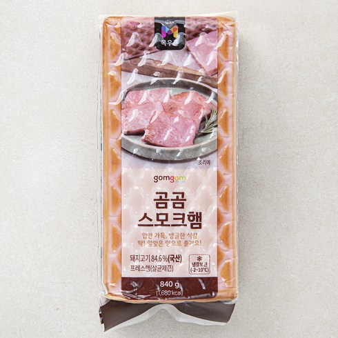 통햄 - 곰곰 스모크햄, 840g, 1개