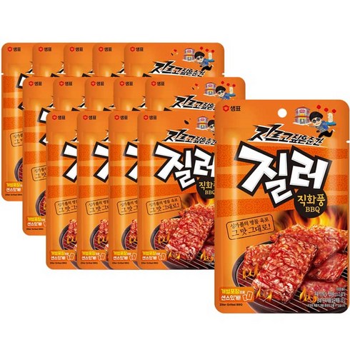 2023년 가성비 최고 하누카세한우육포 - 질러 직화풍 비비큐 육포, 30g, 15개